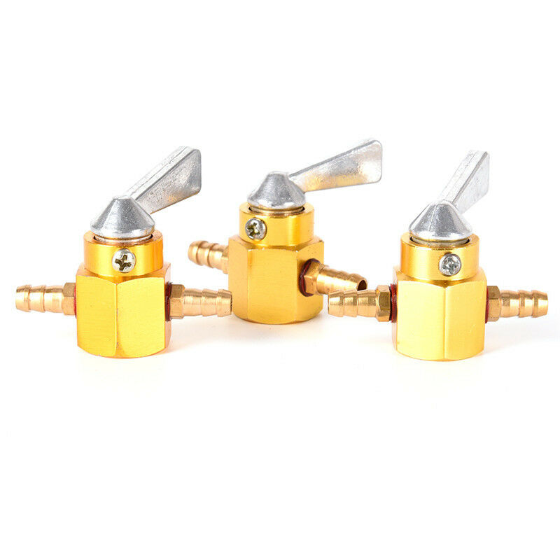 Universal 6mm Motorbike Motorcycle In-Line Petrol On-Off Fuel Tap Switch G.l8