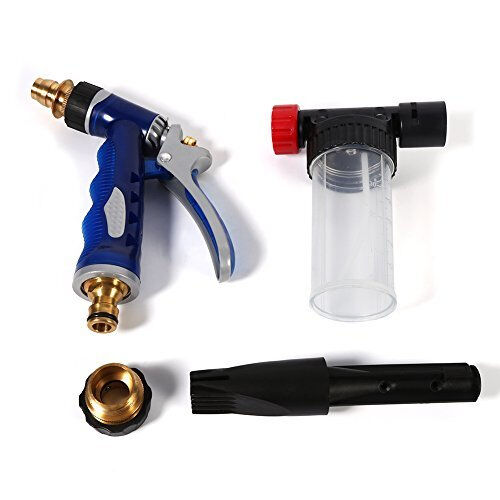 2in1 Adjustable Foamaster Snow Foam Water Car Clean Wash Spray Gun Lance Sprayer