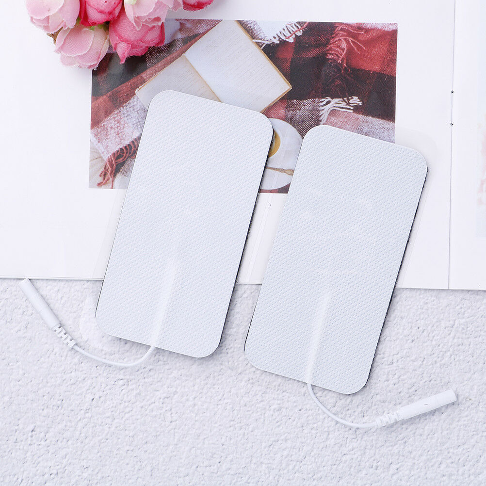 2Pcs electrode patches for massager physiotherapy self adhesive patch 5*10.l8