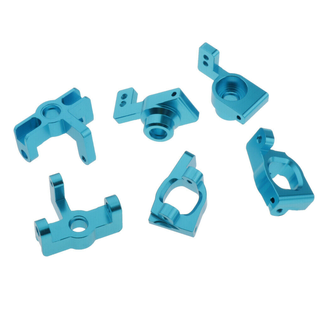 6 Pieces 14th RC Car C Hub Carriers Set Upgrade for WLtoys Parts Accessories