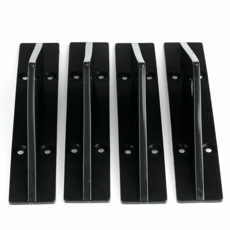 Universal Rear Bumper Diffuser Spoiler Lip Splitter Shark Fin Trim Covers 4x USA