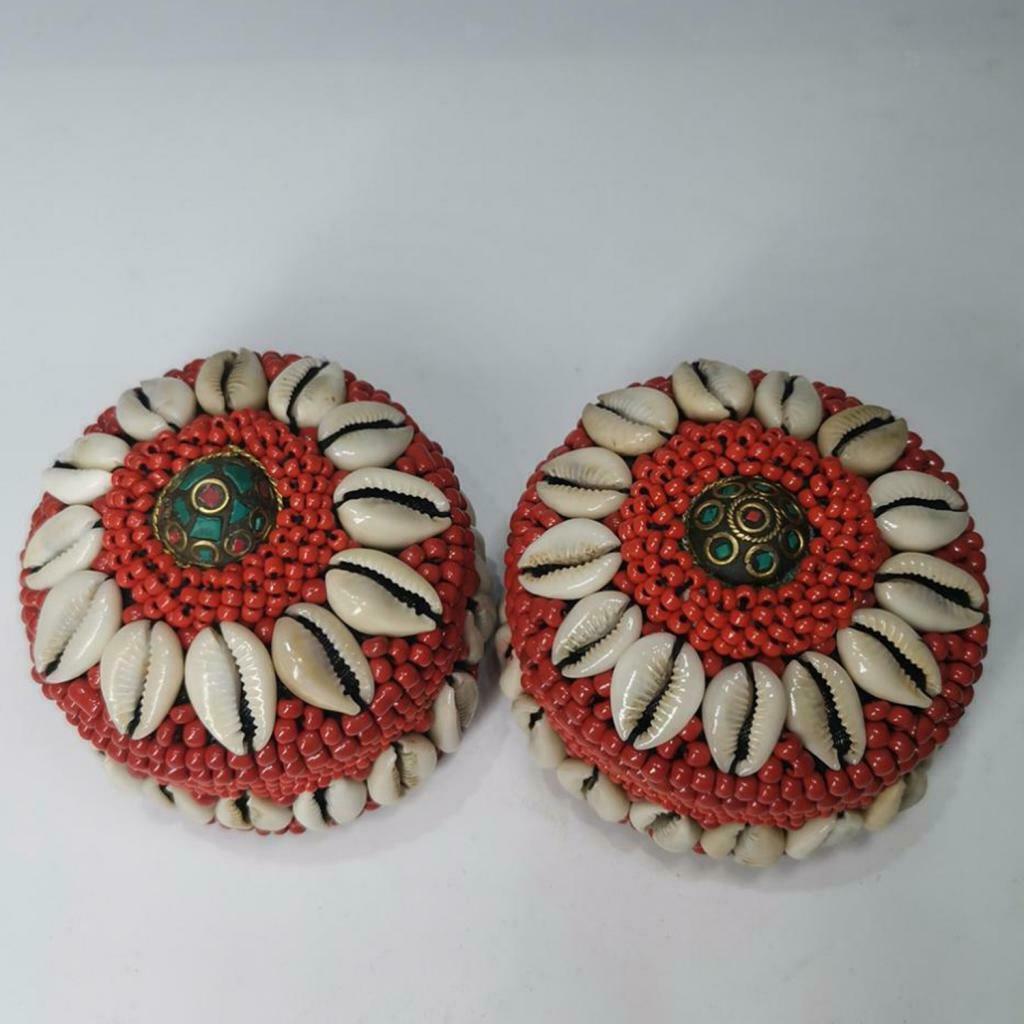 Tibetan Nepal Handmade White Shells Bead