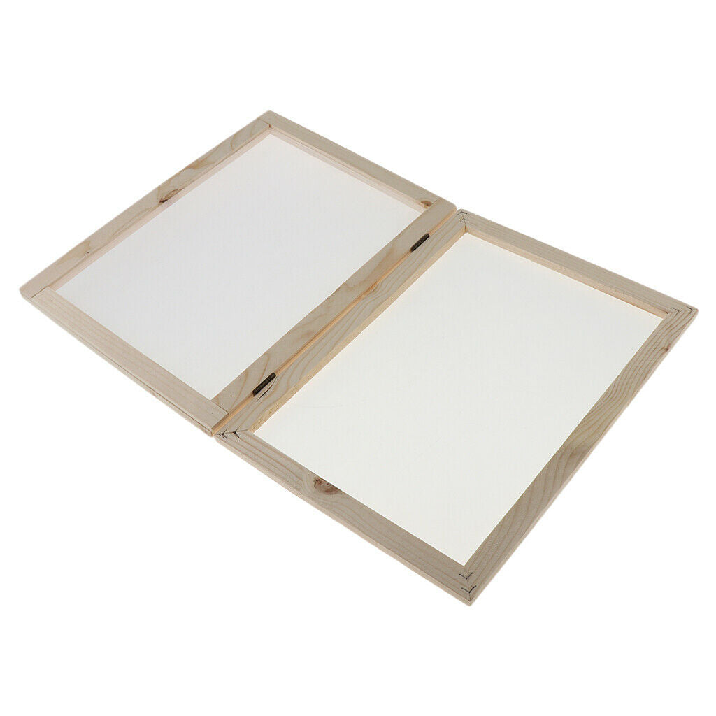 Wood paper, the shape frame screen 2 in 1 for kids craft