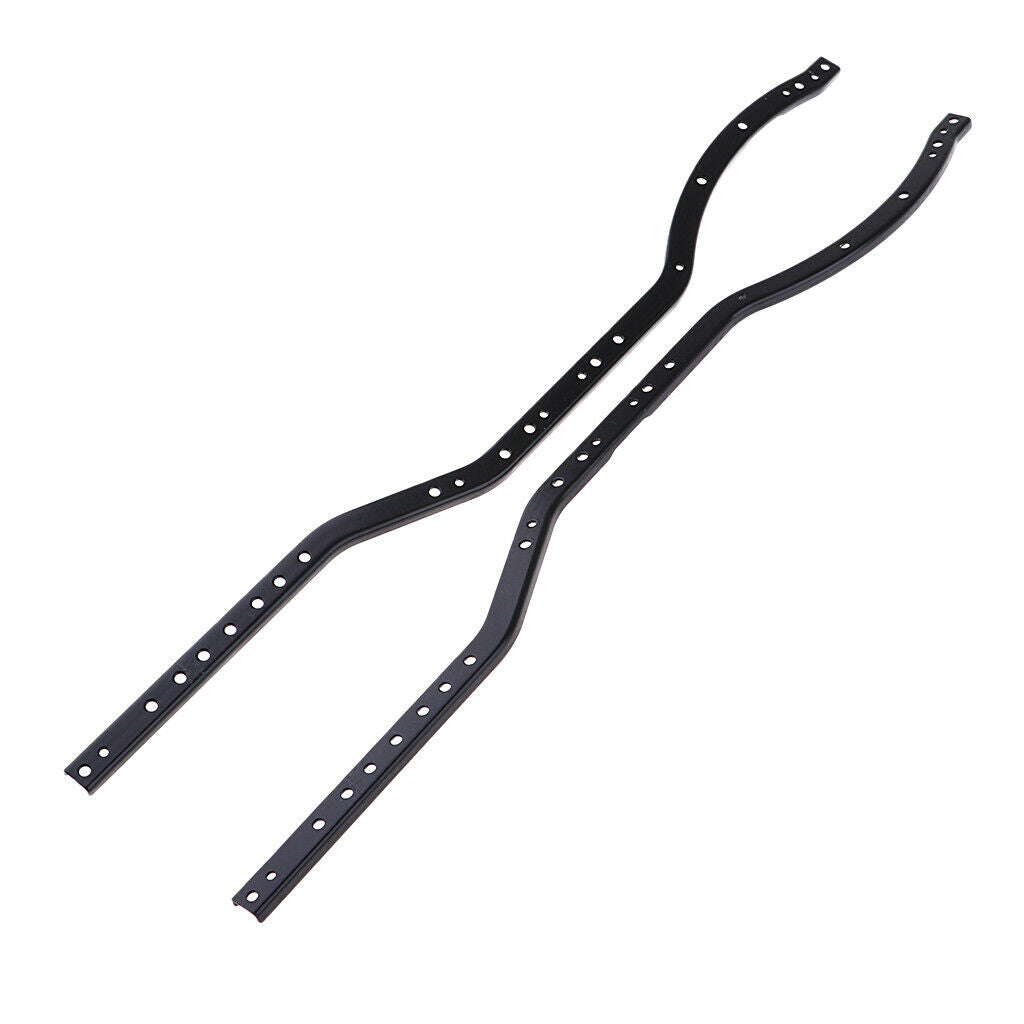 2Pc Frame Beam Chassis Rails Set ,Metal for Axial ,SCX10 II ,AX31418 ,AX 90046,