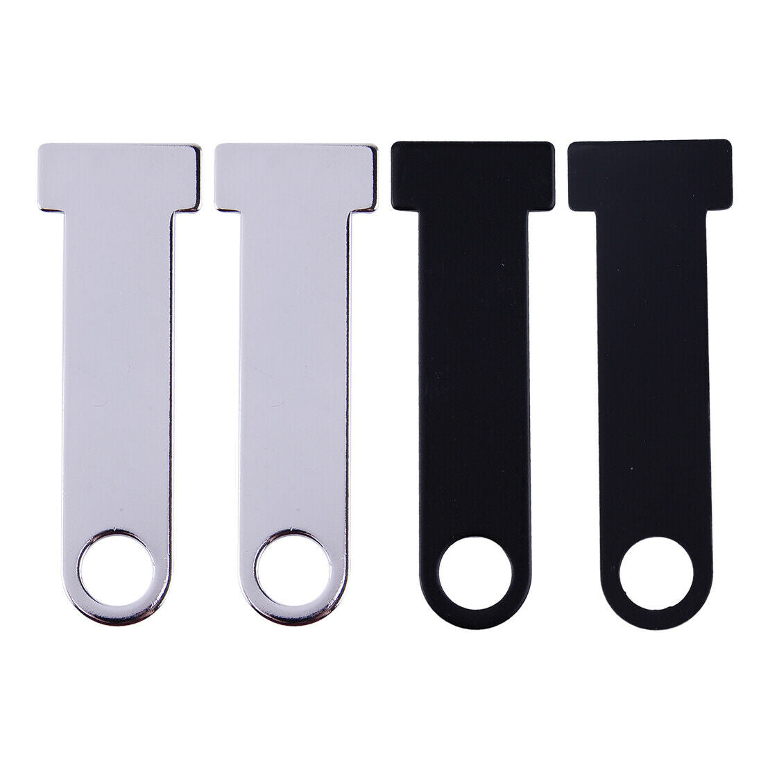 2pc Helmet Strap D-Ring Steel Lock Extension Bar fit for Motorcycle Universal as