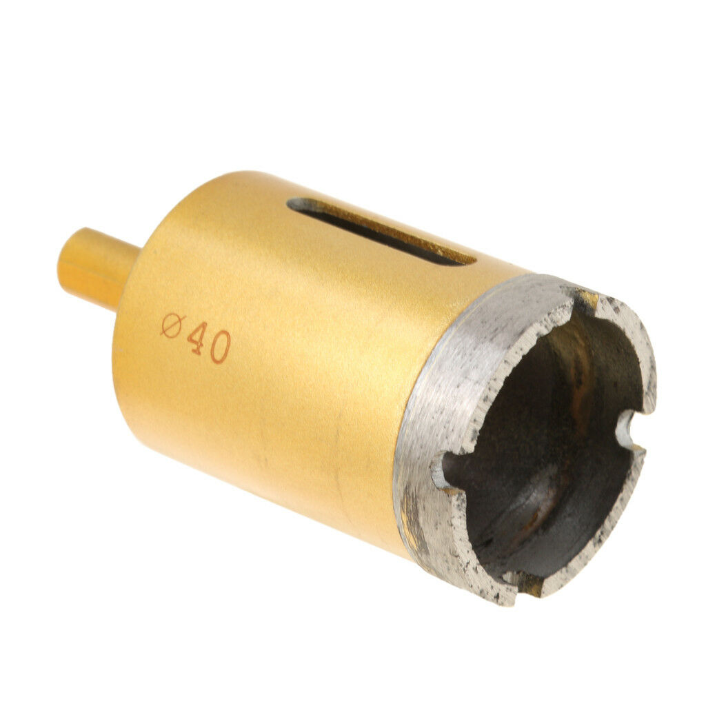1x 40mm Diamond Holesaw Drill Bit Tile Porcelain Glass Marble Ceramic Cutter