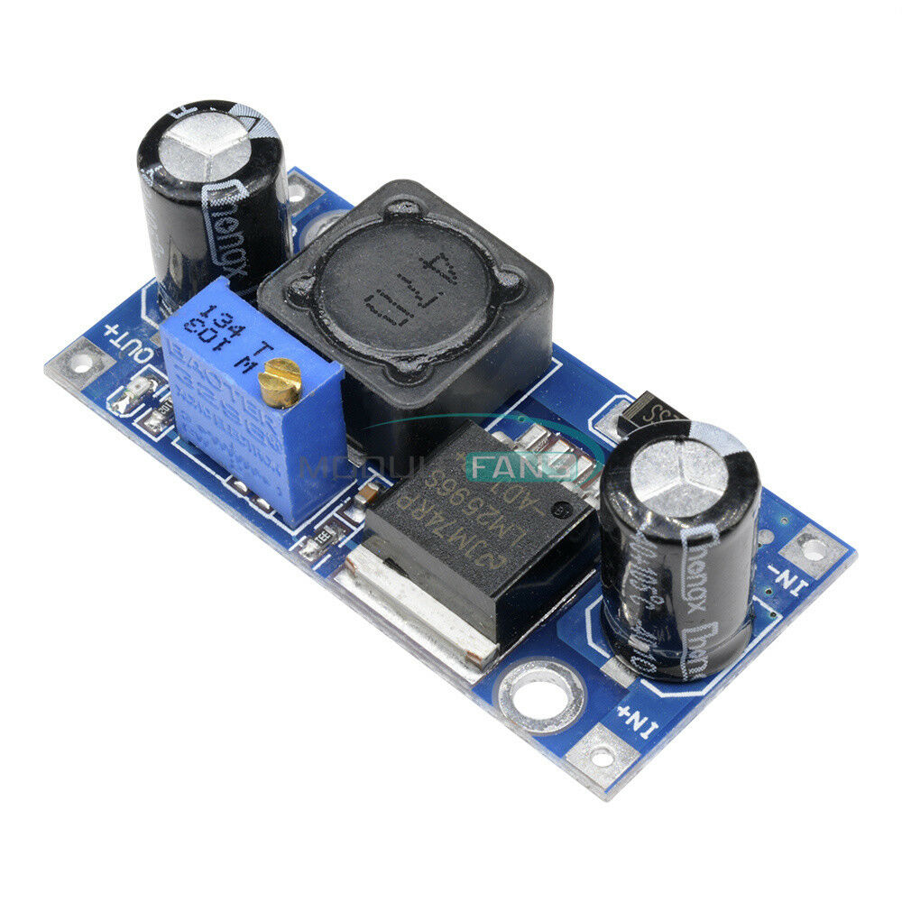 DC-DC Buck Converter LM2596 Step Down Module Power Output 1.23V-30V