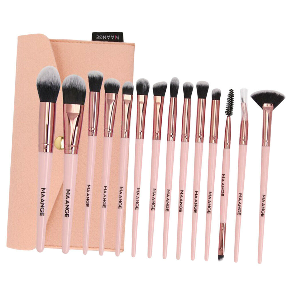 Soft Makeup Cosmetic Brushes Powder Concealer Eyeshadow Eyeliner Brush Pink