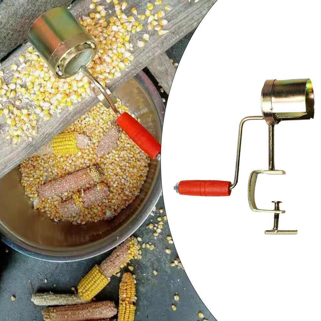 Manual Iron Corn Thresher Peeler Shucker Planer Kitchen Sheller Gadgets
