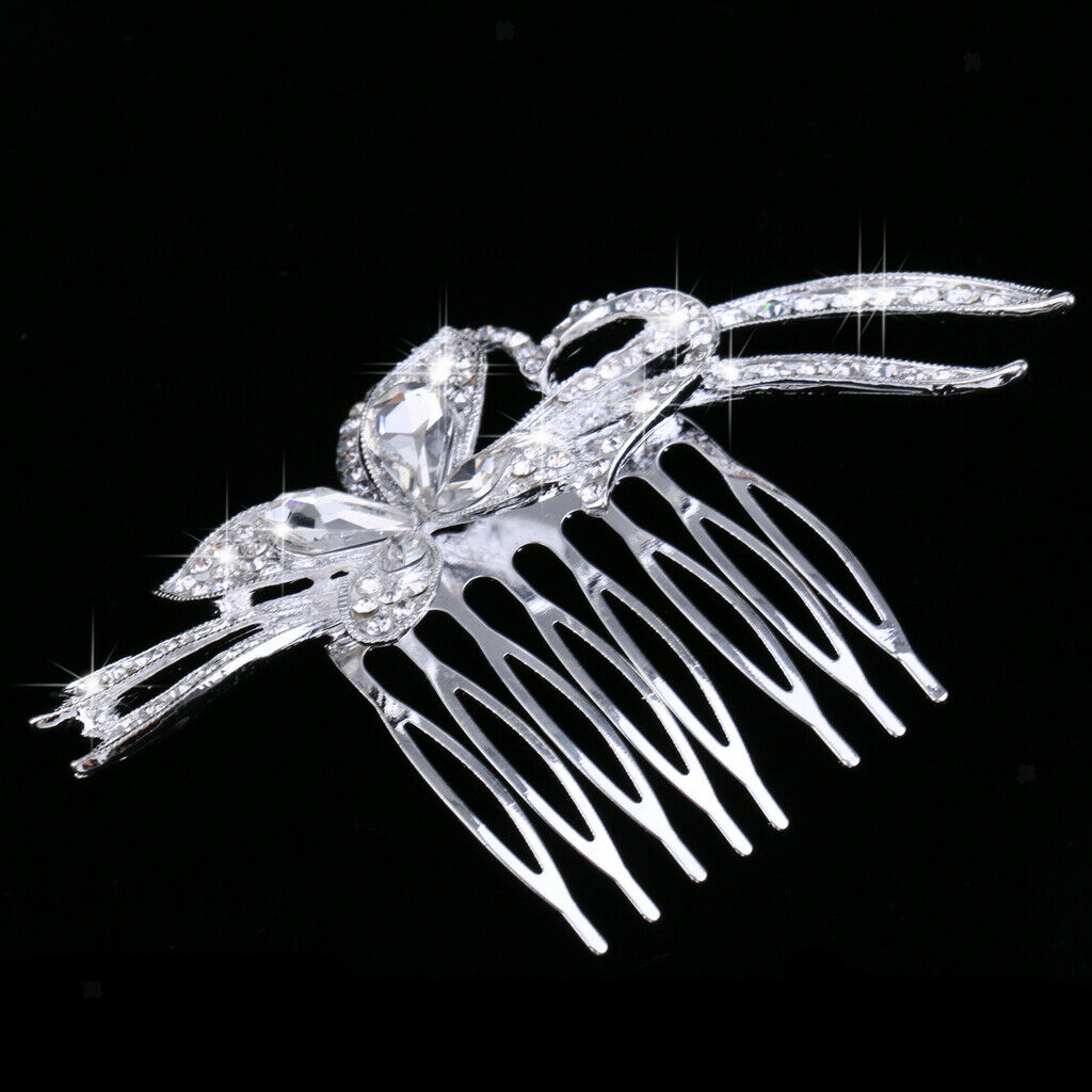 Bride Hair Comb Rhinestone Hair Clip Women Hairpin Wedding Hair Accessory