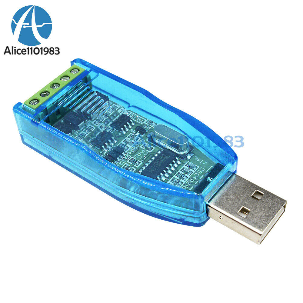 2PCS Industrial USB To RS485/422 CH340 Converter Upgrade Protection RS485