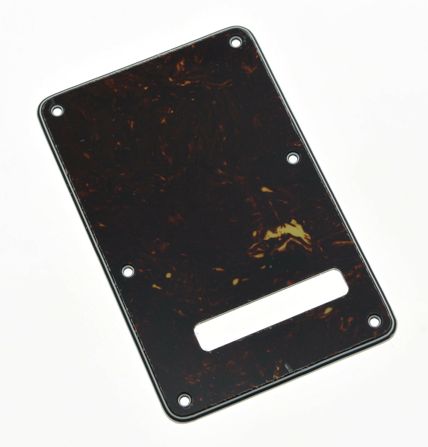Dark Tortoise ST Guitar Tremolo Trem Spring Cover Back Plate fits Fender Strat