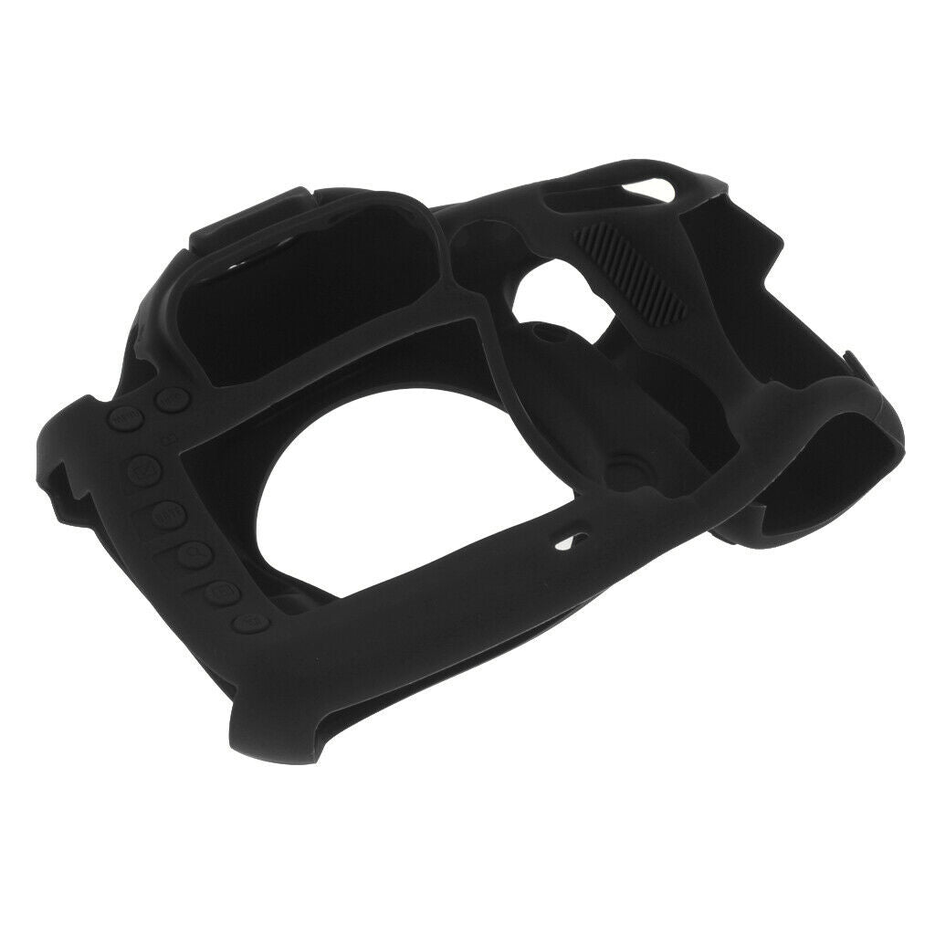 Detachable Silicone Camera Protective Case Cover for Canon 5DMARKIV Black