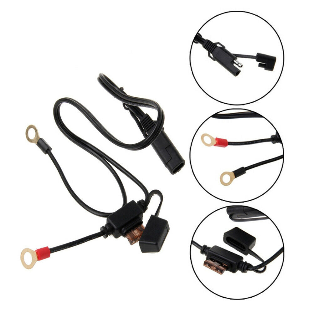 Motorcycle Battery Terminal To SAE Quick Disconnect Cable Quick Disconnect Plug