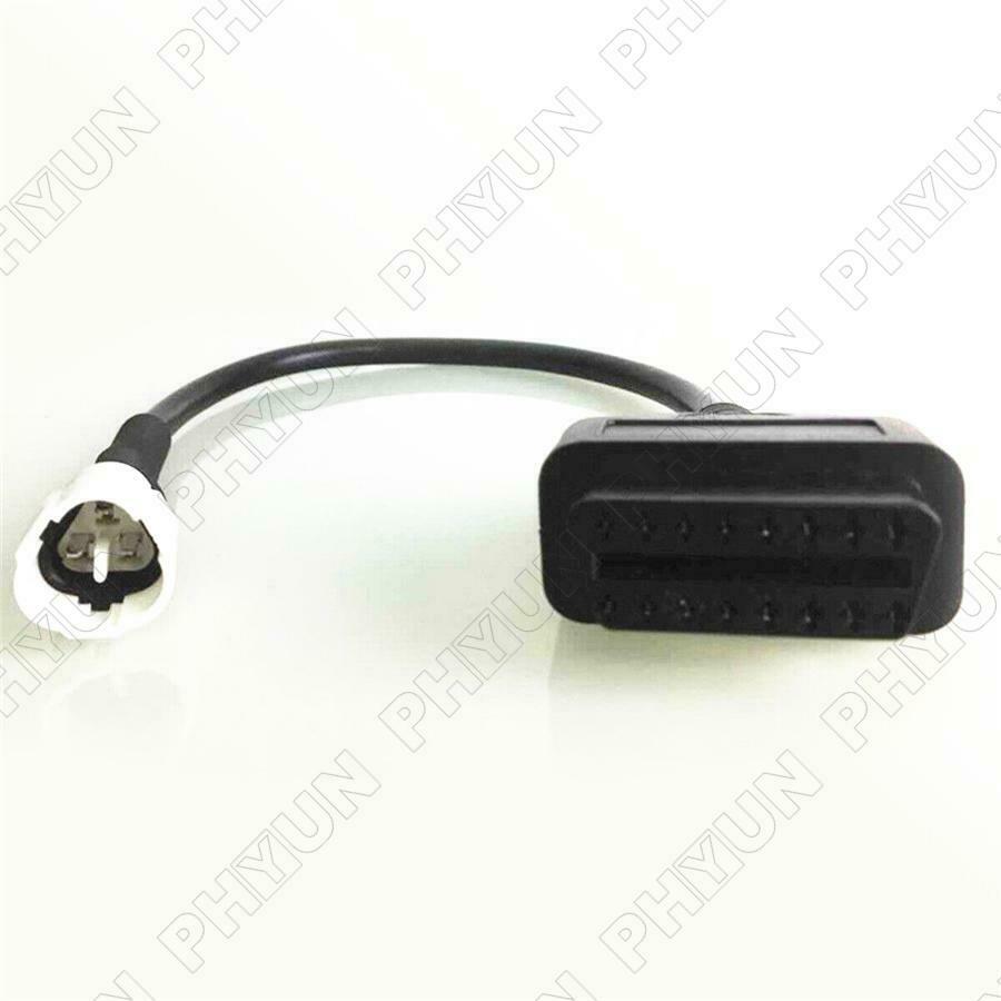 For Yamaha X-MAX N-MAX MT-125 3Pin to OBD2 Diagnostic Adapter Code Scanner Cable