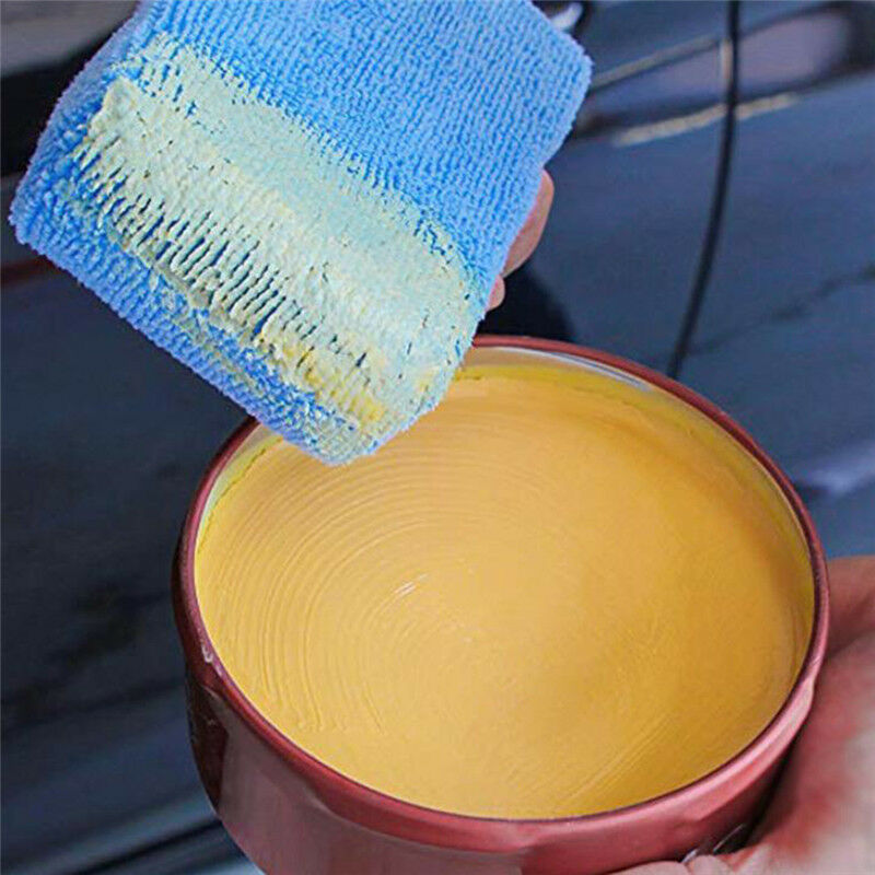 5xCar Microfiber Applicators Sponges Cloths Microfibre Hand Wax Polishing Pad CH