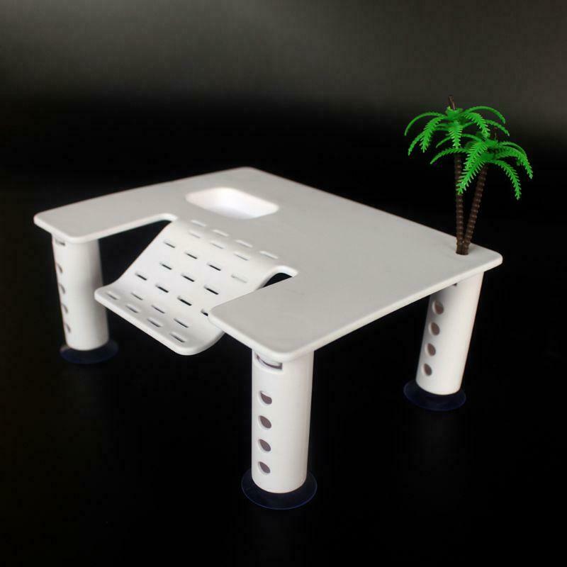 Reptile Platform Turtle Basking Aquarium Fish Tank Climb Ladder Island