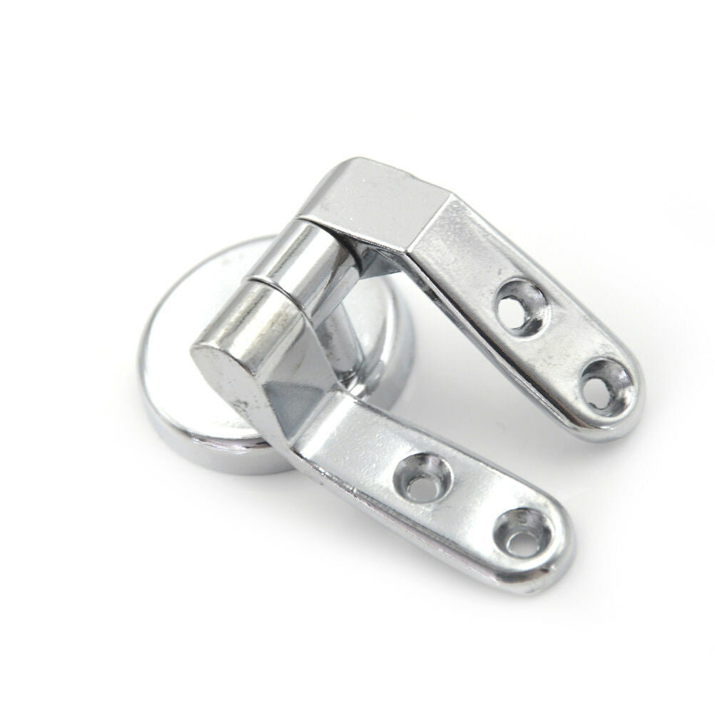 Repair Replacement Parts Toilet Seat Hinges Mountings Set Chrome FittingScr CDF
