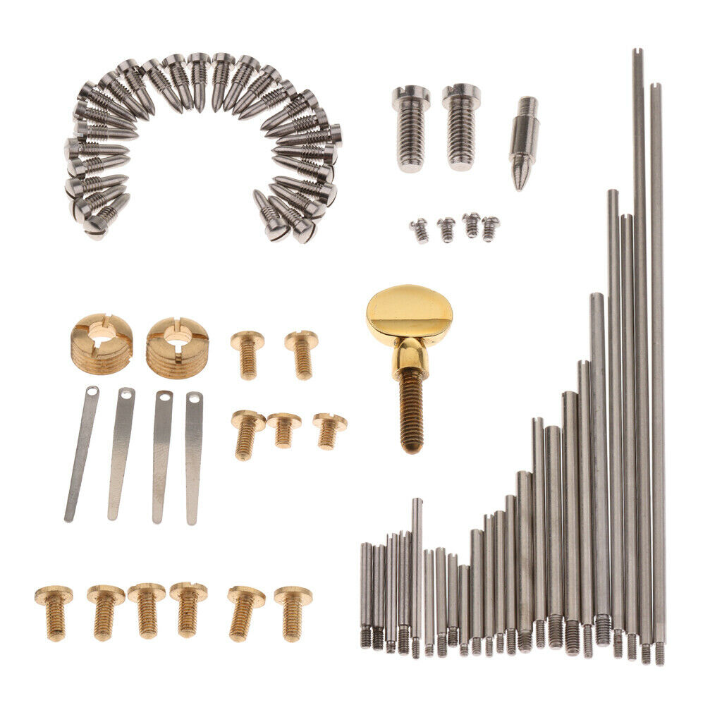 1 Set Sax Saxophone Repair Parts Screws for Alto Tenor Soprano Sax Accessory