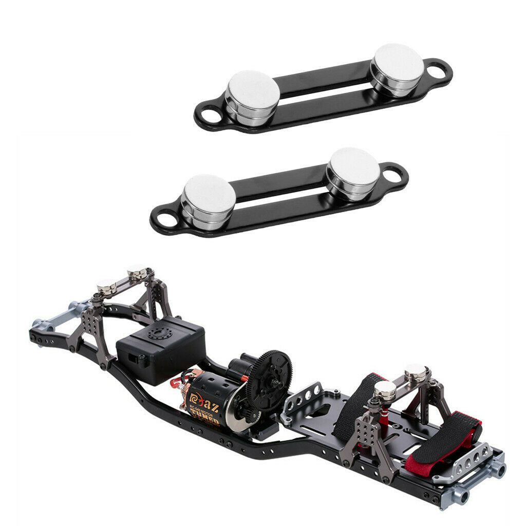 2x1: 10 Scale RC Crawler Body Support with Magnet for Axial SCX10 Spare Parts