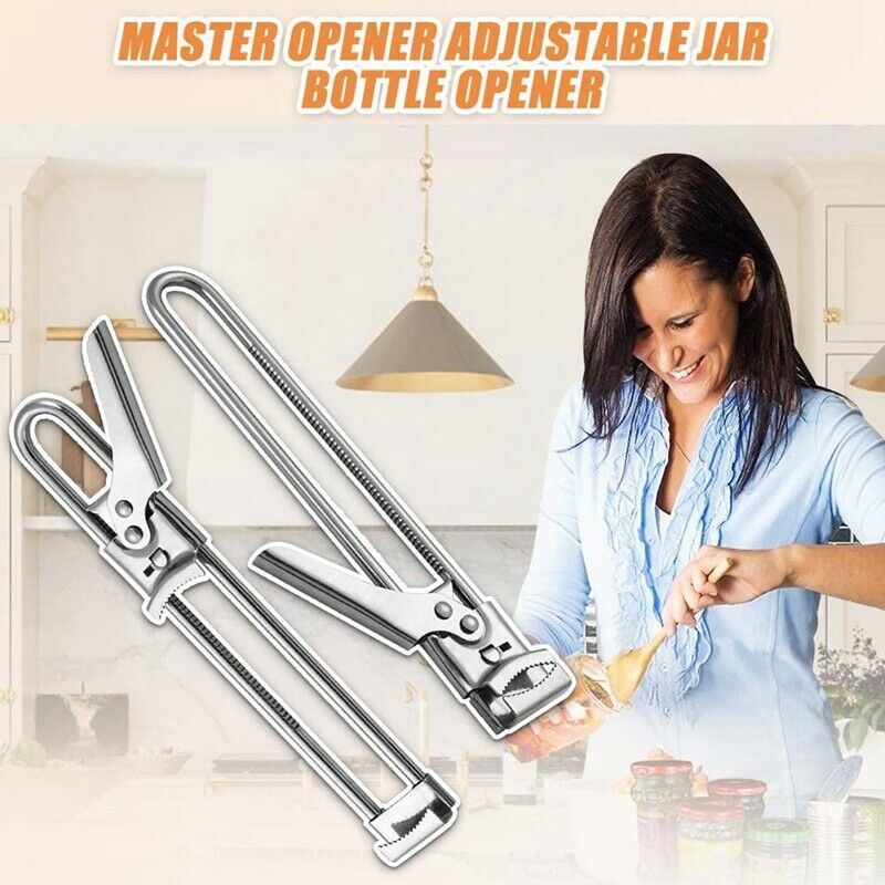 Corkscrews, Adjustable Jars and Corkscrews, Adjustable Multi-Function StainlW3U2