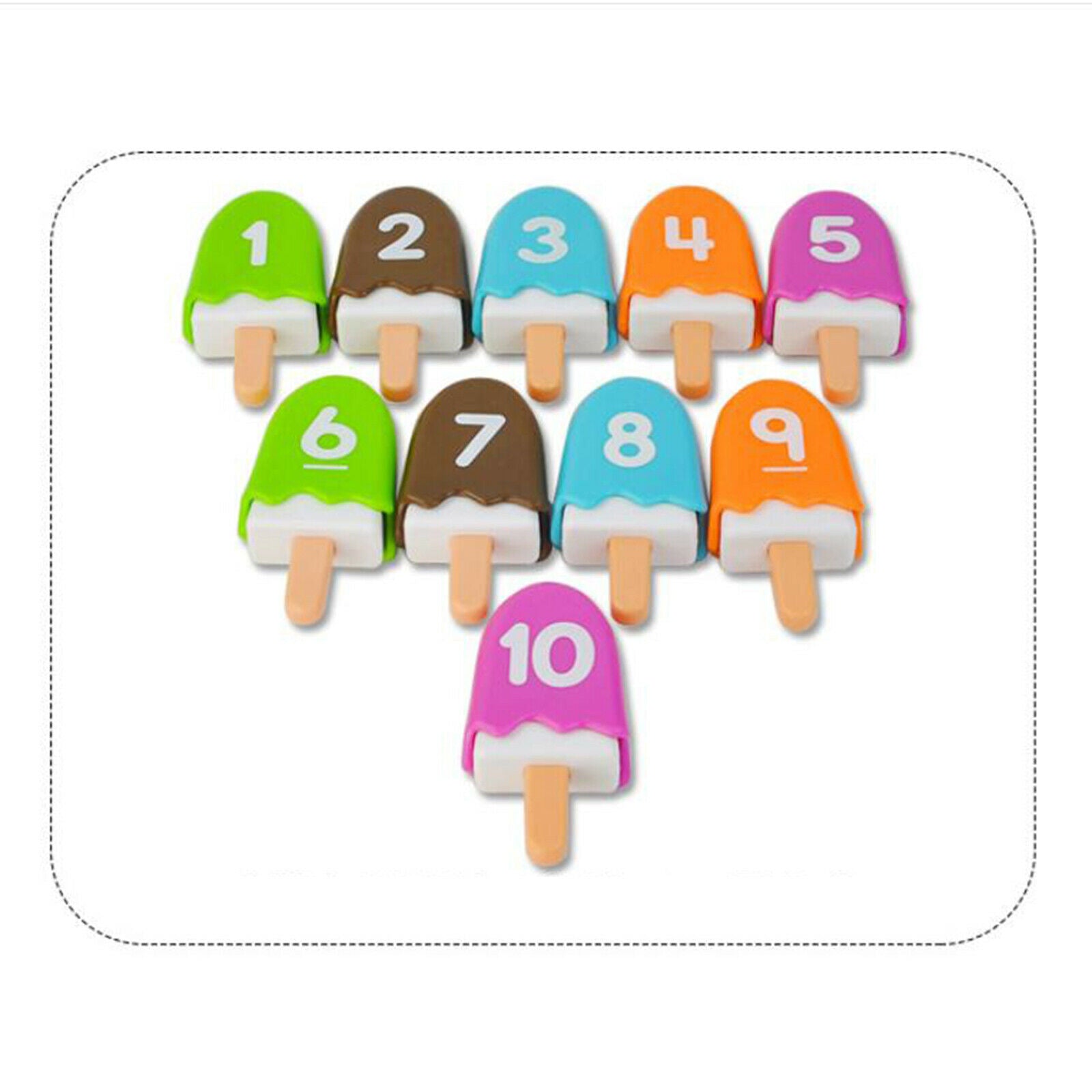 Number Matching Toys Learning Number Educational Gift Number Sorting Games