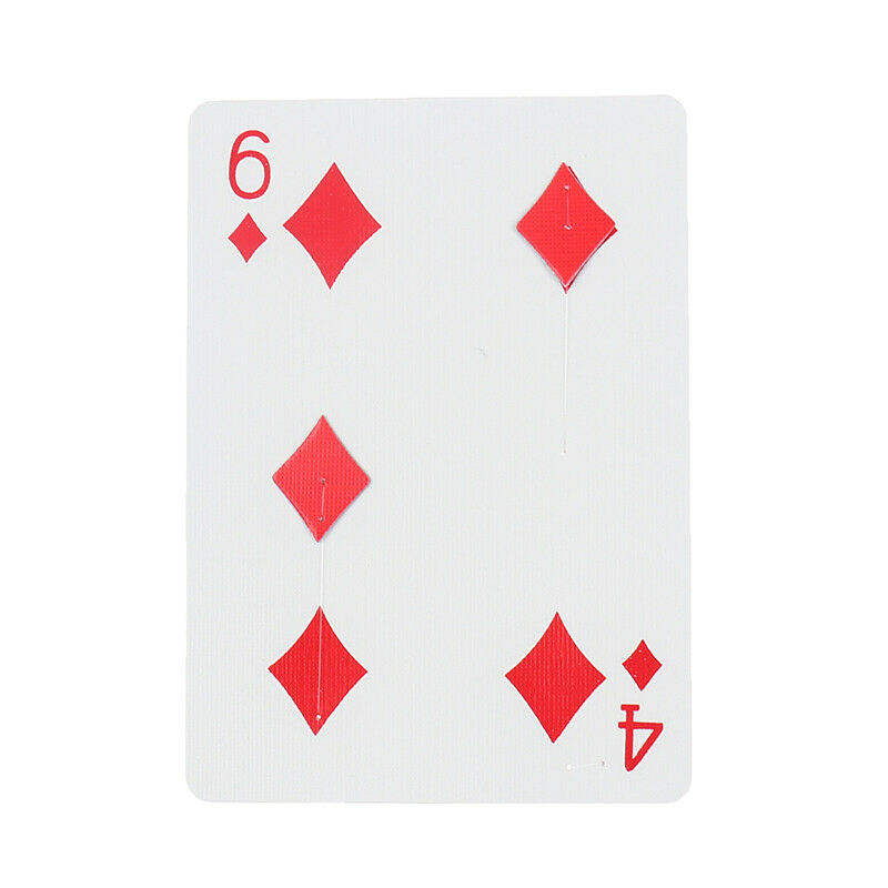 4 to 6 Moving Point Magic Tricks Close Up Card Magic Props Toys Magic To.l8