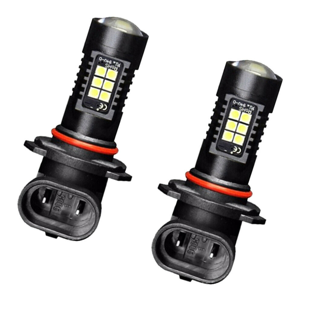 2pcs H10 21SMD Car LED White Fog Driving Light Bulbs Lamp DRL DC 12V-28V