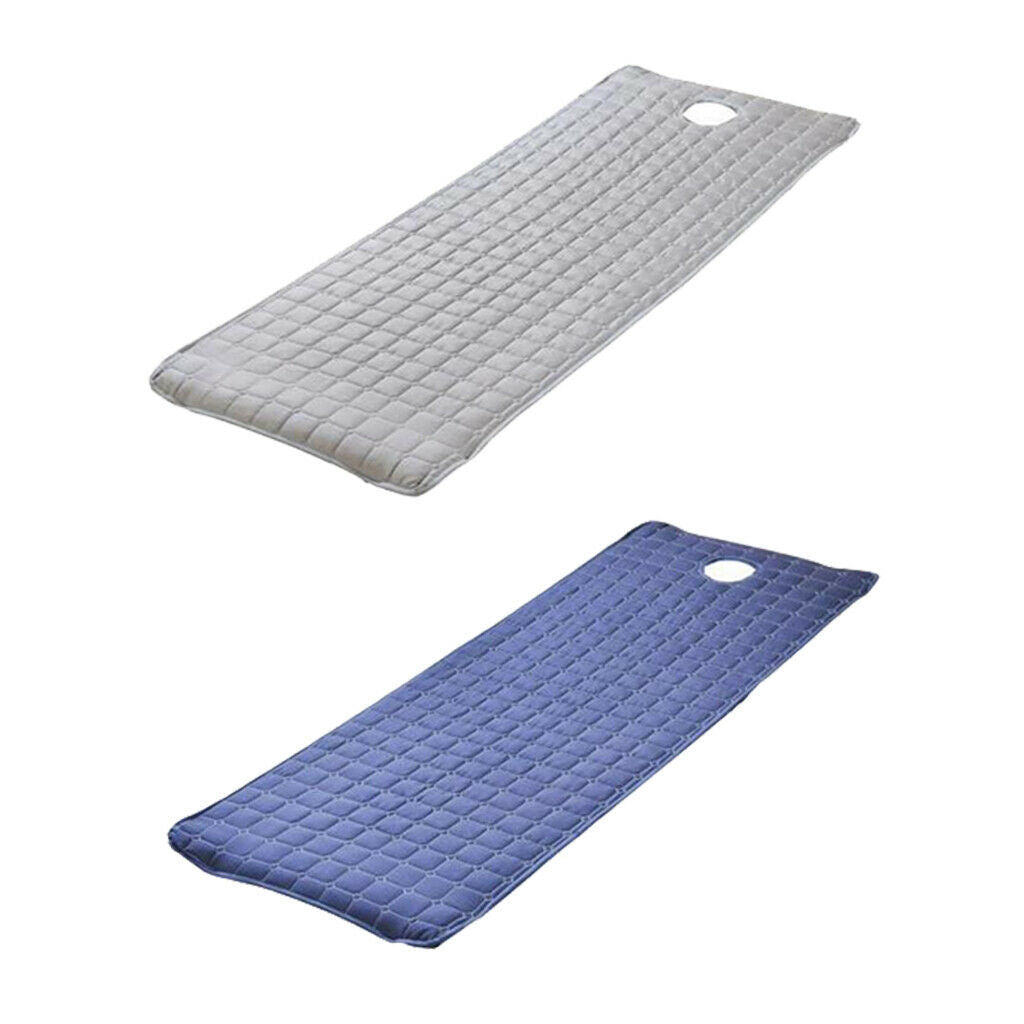 2pcs Spa Massage Table Mattress Beauty Hotel Bed Sheet Pad Cover 190x70cm