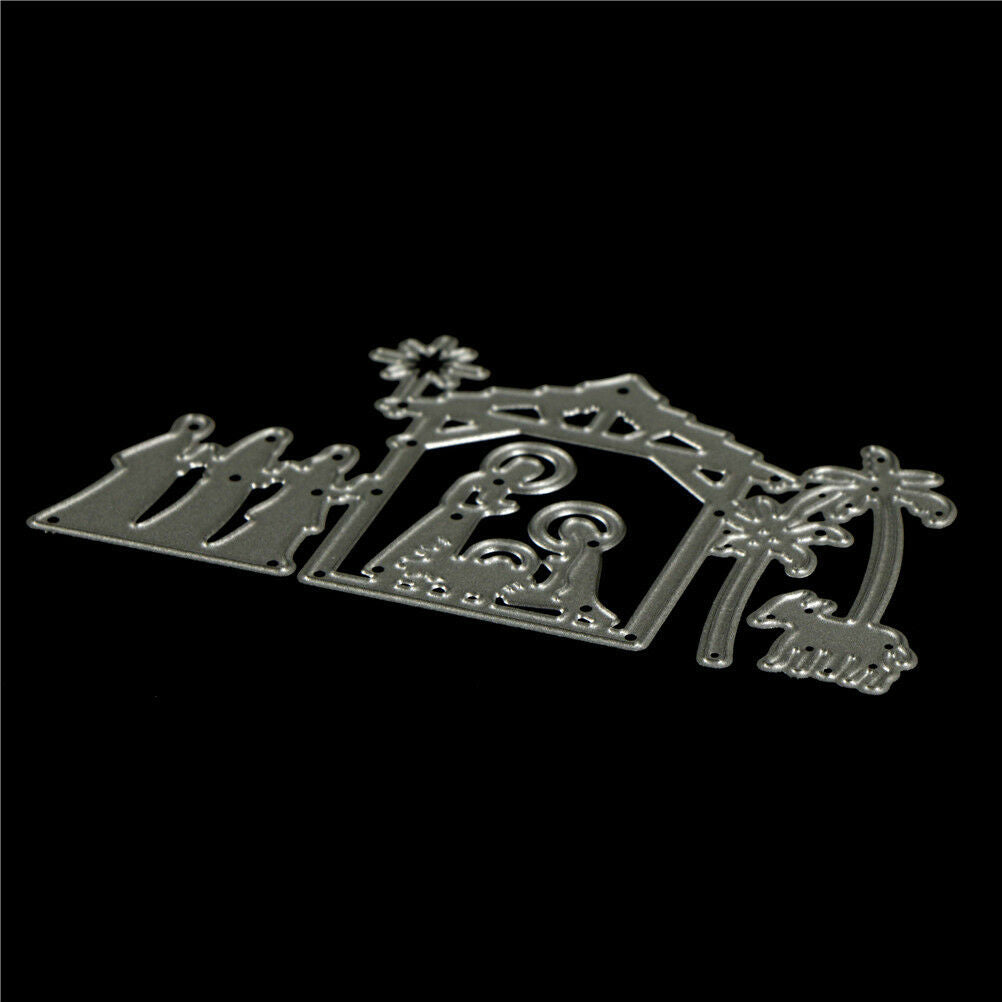 Happy Jesus's birth Metal Cutting Dies Stencils For DIY Scrapbooking Card.l8