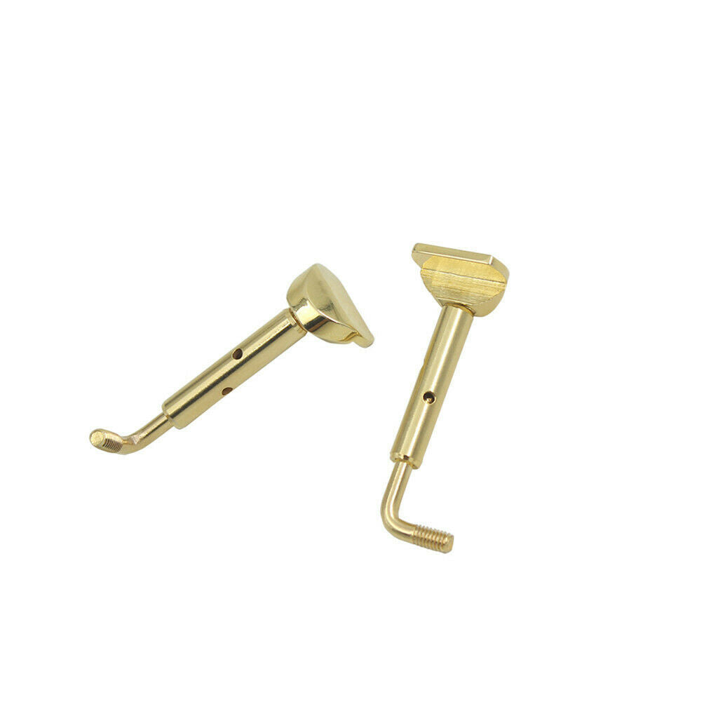 2 Pieces Violin Chin Rest Clamp Screws 3/4 4/4 Violin Replacement Parts for
