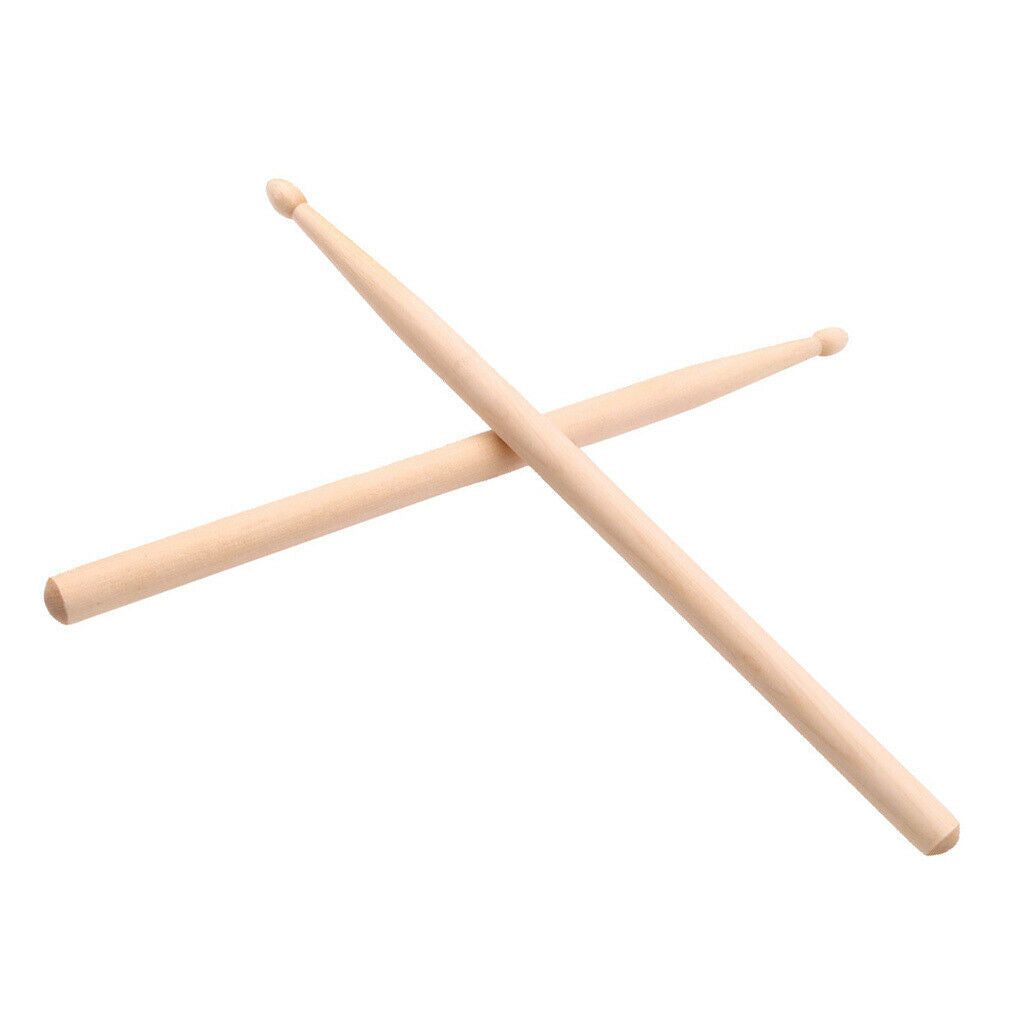 2X Maple 5A Drumsticks Drum Sticks for Music Band Exercise