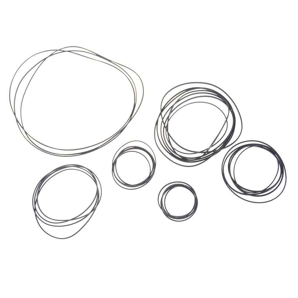 40pcs Small Fine Pulley Pully Belt Engine Drive Belts For DIY Toys Module Car