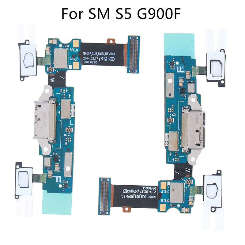 1Pc USB charging port dock connector flex cable for SM S5/G900F .l8