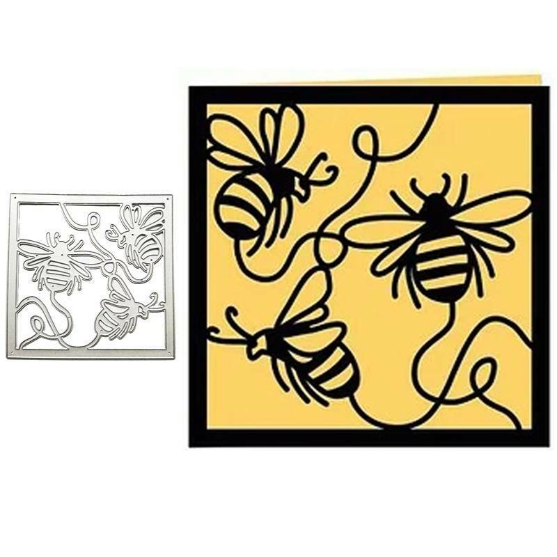 bee metal Cutting Dies Stencil DIY Scrapbooking Album Paper Card Embossing