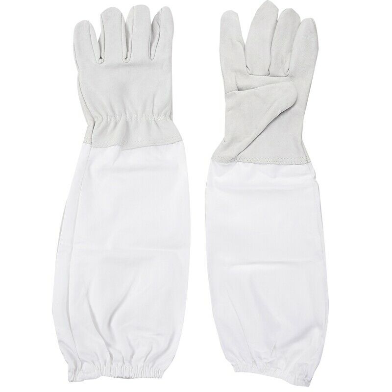 1 Pair of Gloves with Protective Sleeves ventilated Professional Anti Bee for M6