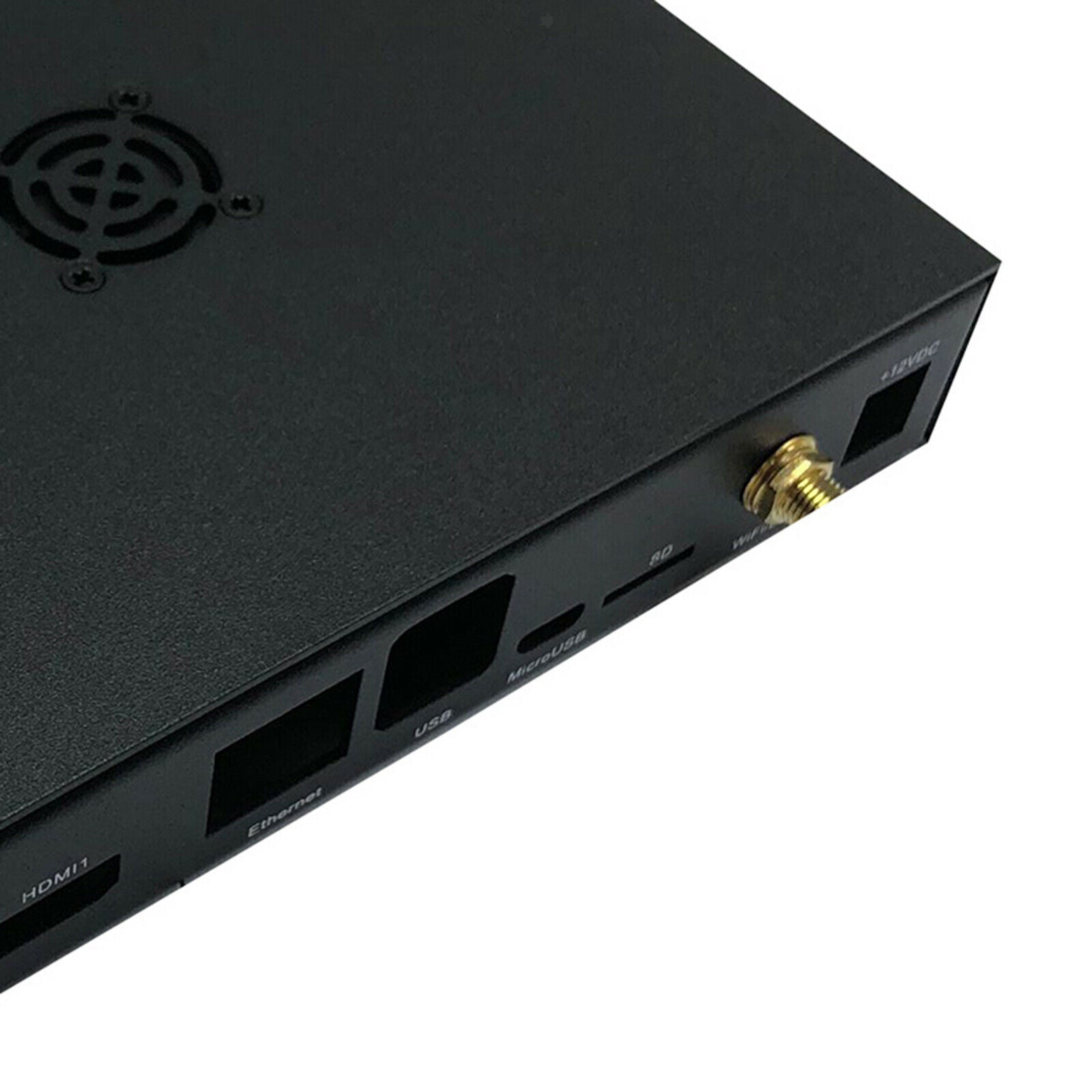 Matte Black Metal Case Box Shell for Raspberry Pi CM4 CM4 IO Accessory