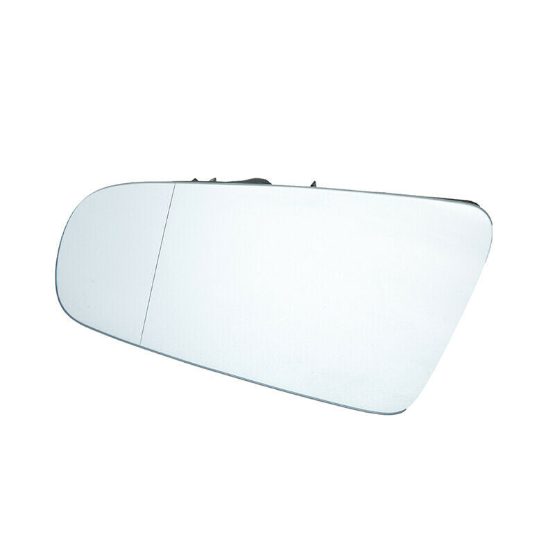 Driver Side Mirror Glass With Backing Plate Heated Fit forÂ Audi A3 8P A4 A6 C6
