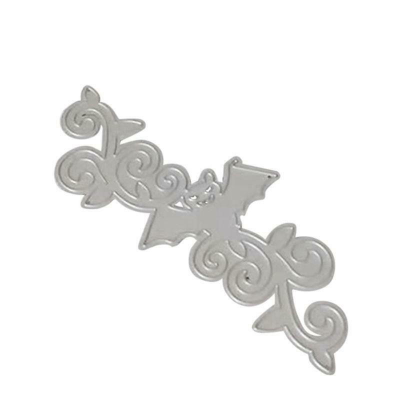 Halloween Bat Border Metal Cutting Dies Stencil DIY Scrapbooking Album Stamp