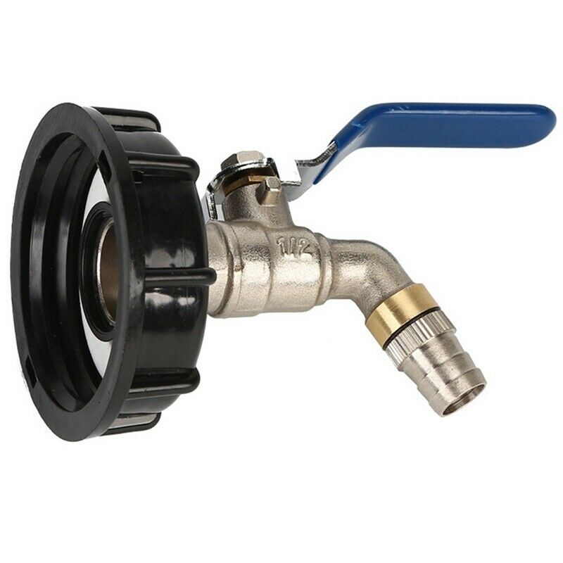 3/4 inch IBC Tank Adapter Ball Outlet Tap Food Grade Drain Adapter General TonF7