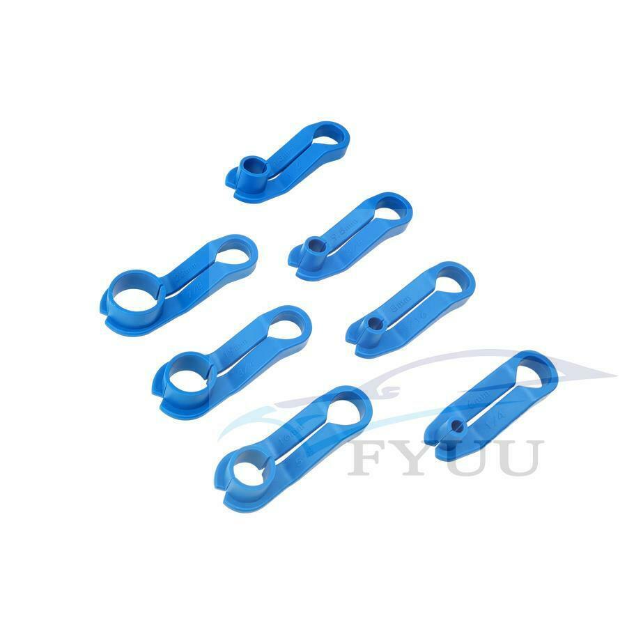 7 Sizes AC/Fuel Line Angled Disconnect Tool Set for Ford Chrysler AC lines 39400