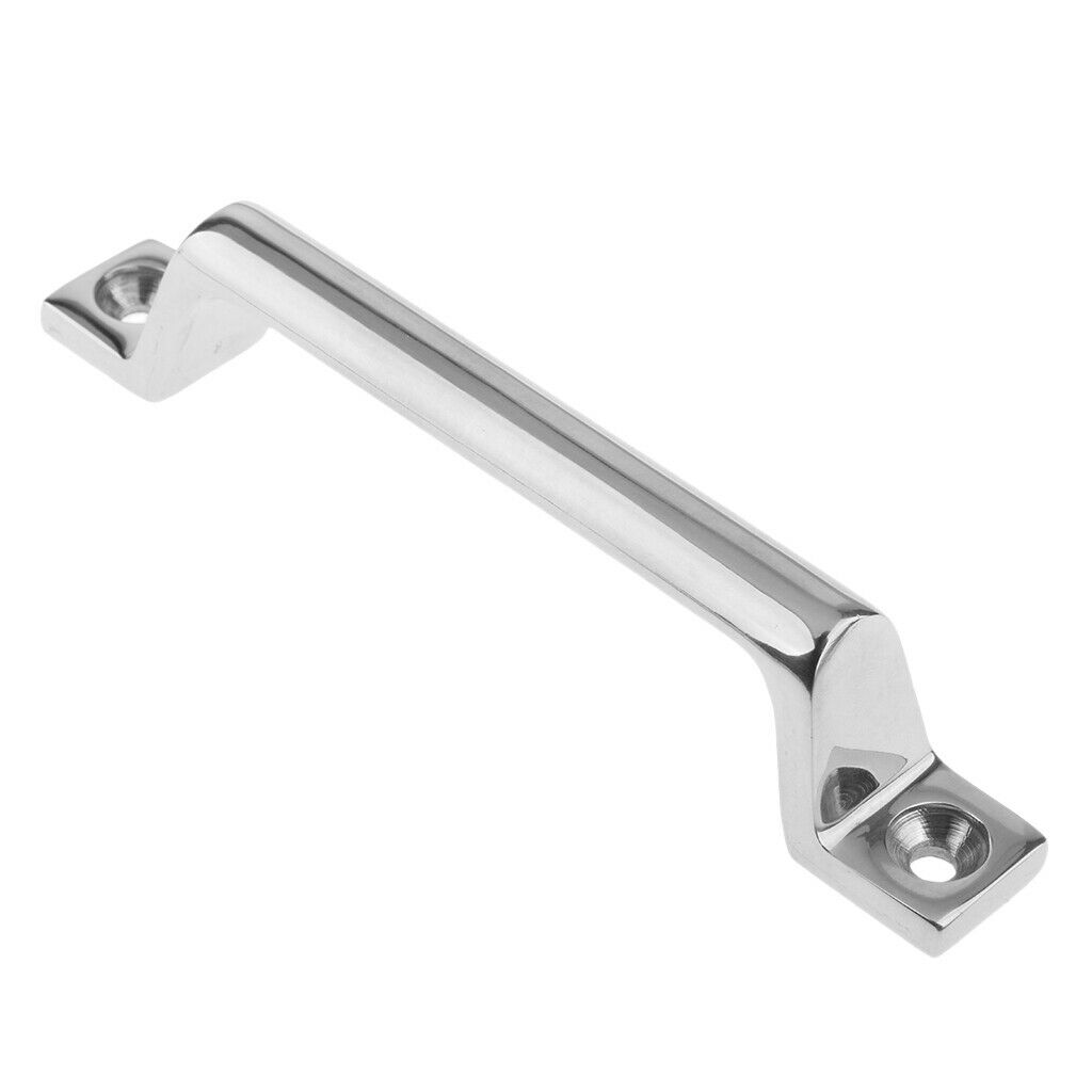 2x Boat 316 Stainless Steel 6.3" Grab Handle Handrail Polished Surface