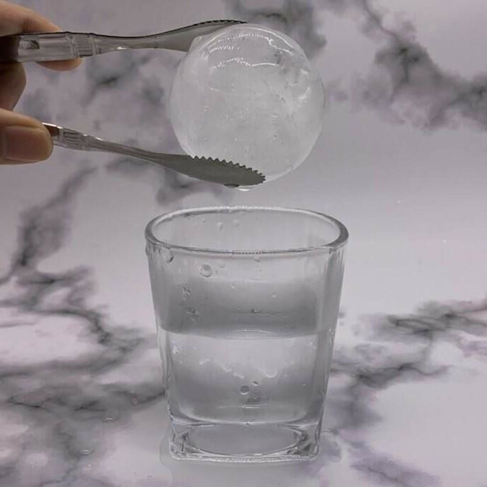 Reusable Big Round Ice Ball Molds 6cm Silicone Sphere Ice Molds for