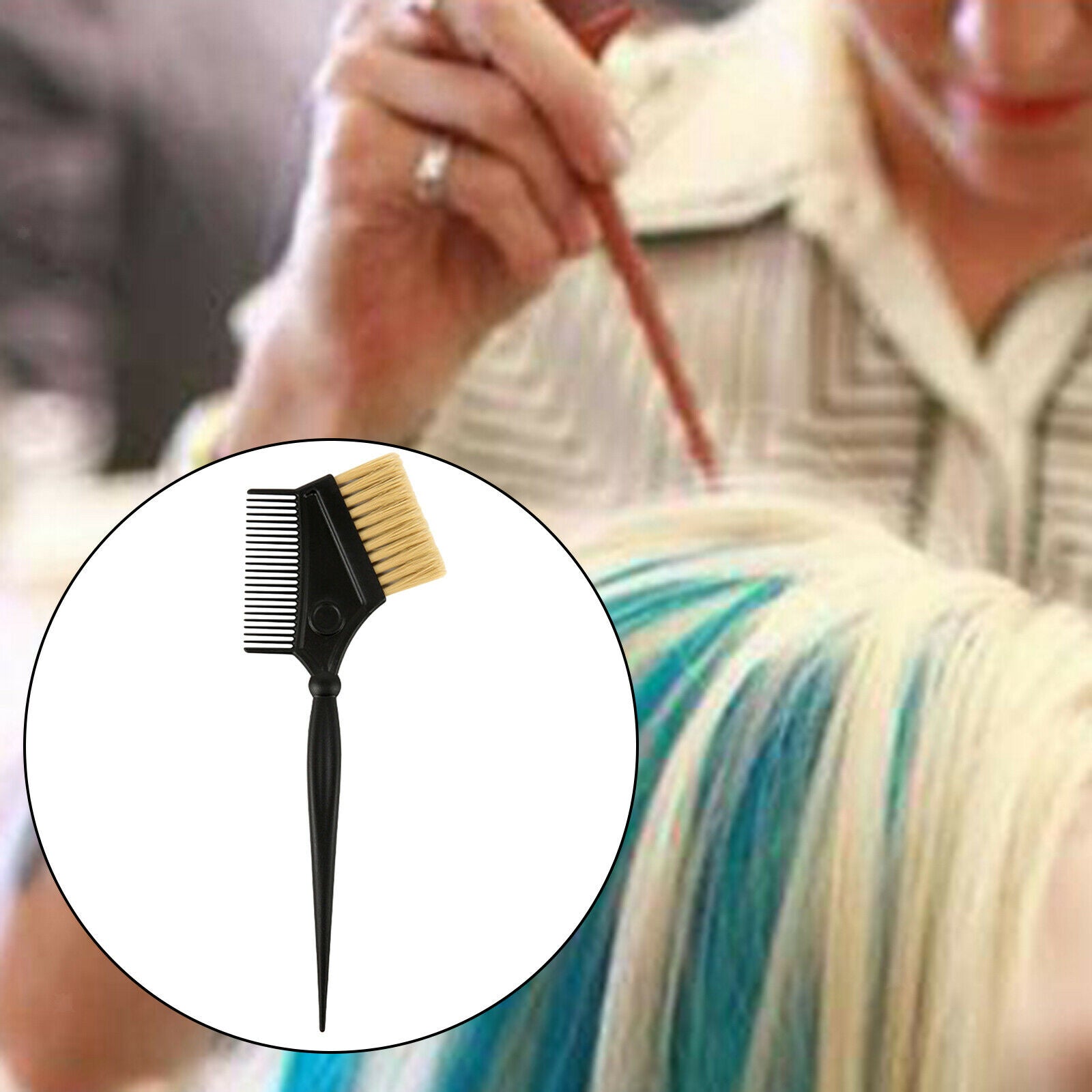 Hair Dye Brushes Tint Brushes with Integrated Combs for
