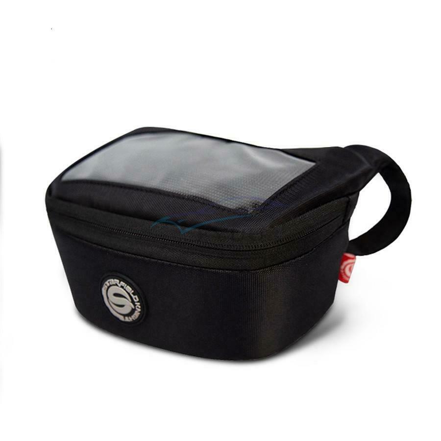 1PCS 23 x 15 x 14CM Motorcycle Handlebar Fuel Tank Bag Windshield Bag Universal