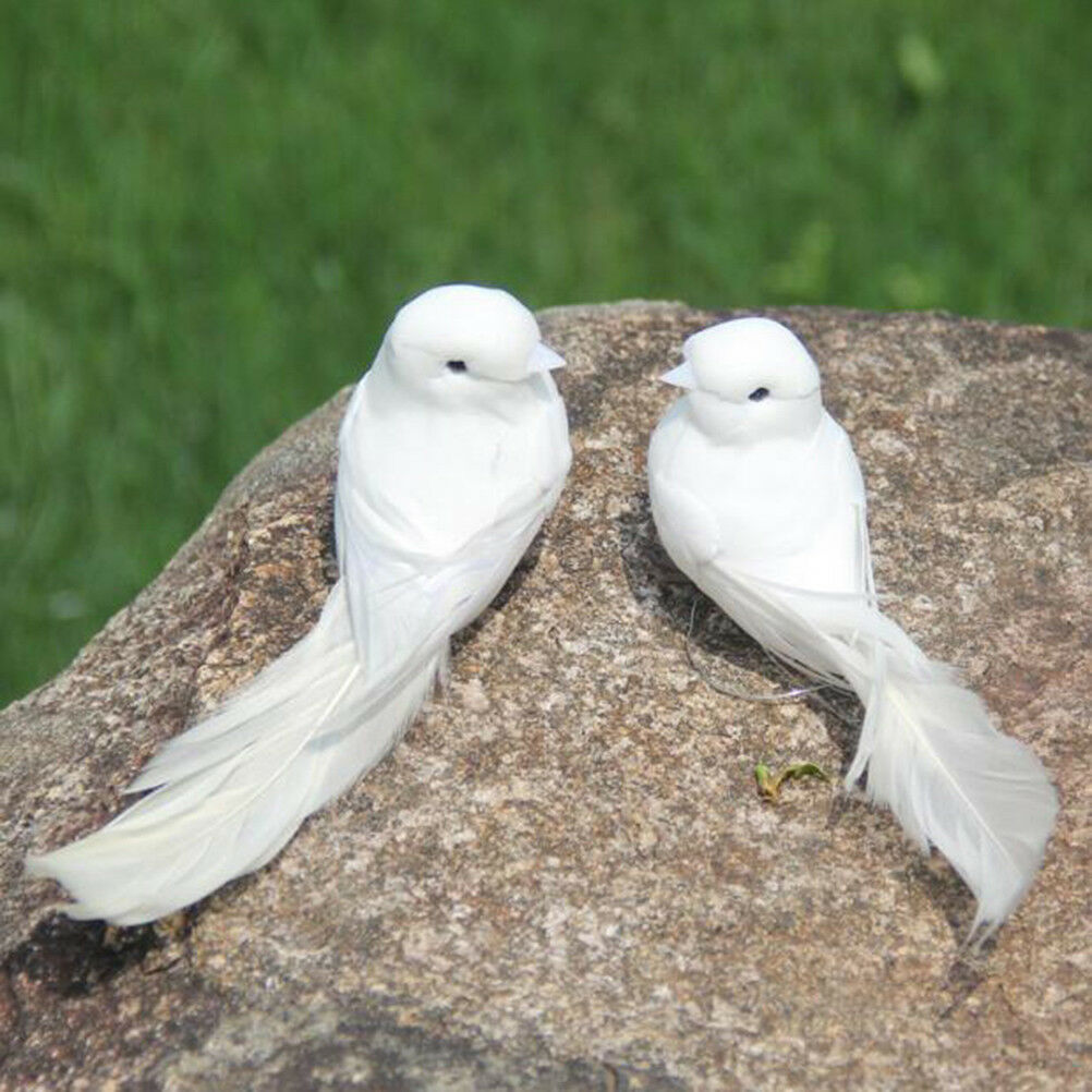 White home decoration diy craft artificial foam birds wedding wreath decorsDEAU