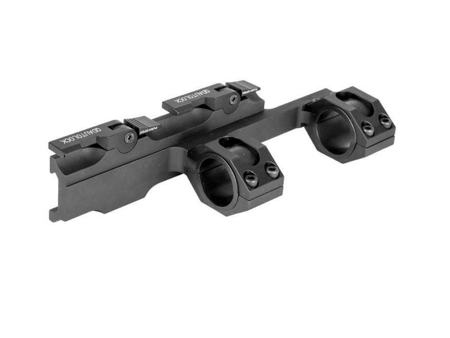 Outdoor 25.4/30mm Double Ring Sighting Clip Suitable Install On 20mm Weaver Rail