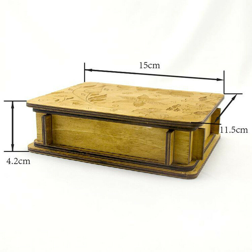Puzzle Box Game Box Brain Game Educational Unlock Storage Box Kids Adults