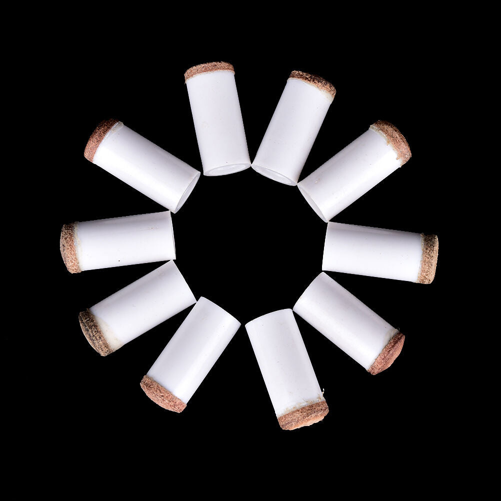 10x/lot durable snooker supplies billiard replacement tips bar pool cue 1.l8