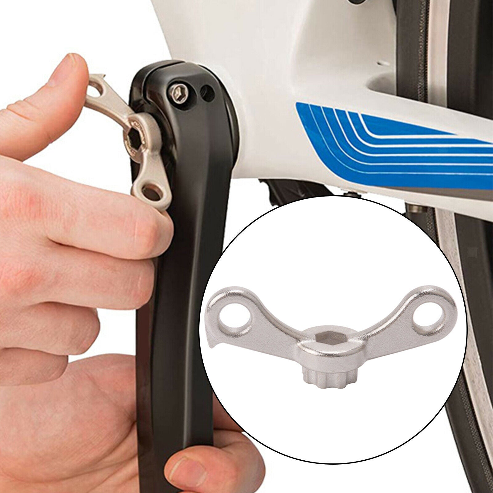 Mountain Road Bike Crank Extractor Crank Arm Puller Spanner Repair Tools